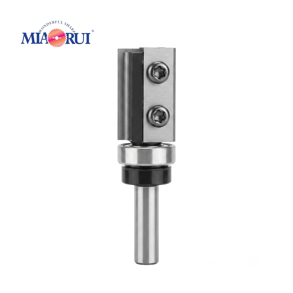 Miaorui 8mm Bottom Bearing Flush Trim Router Bit Replaceable Carbide Inserts Woodworking Slotting Cutter CNC Tool,ZHUZHOU SITE CEMENTED CARBIDE CO.,LTD,Miaorui 8mm Bottom Bearing Flush Trim Router Bit Replaceable Carbide Inserts Woodworking Slotting Cutter CNC Tool