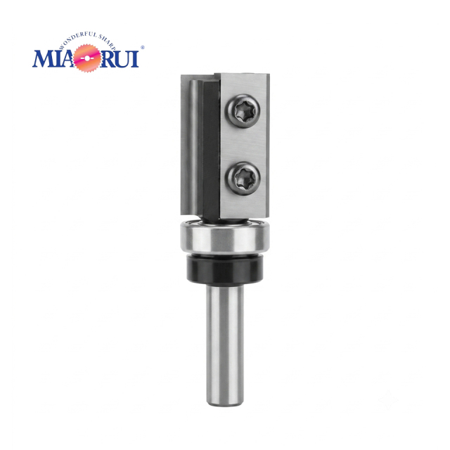 Miaorui 8mm Bottom Bearing Flush Trim Router Bit Replaceable Carbide Inserts Woodworking Slotting Cutter CNC Tool,ZHUZHOU SITE CEMENTED CARBIDE CO.,LTD,Miaorui 8mm Bottom Bearing Flush Trim Router Bit Replaceable Carbide Inserts Woodworking Slotting Cutter CNC Tool