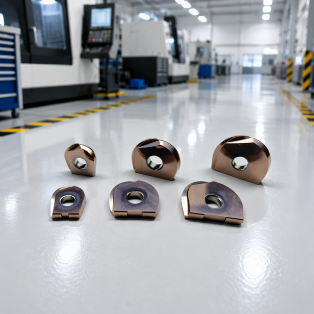 Wear-Resistant CNC Carbide Corner Rounding Milling Insert RNM100 RNM200 RNM300 R0-R20 for Steel Stainless Steel Fit BNML-C12-6R