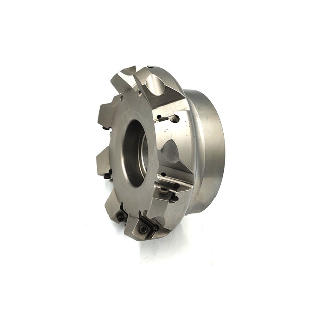 R3 Nose Aluminum Alloy Wheel Fast Feed Milling Cutter Head VCGT220530 INSERT CNC Roughing VC22 50 63 80 100 OEM Customizable