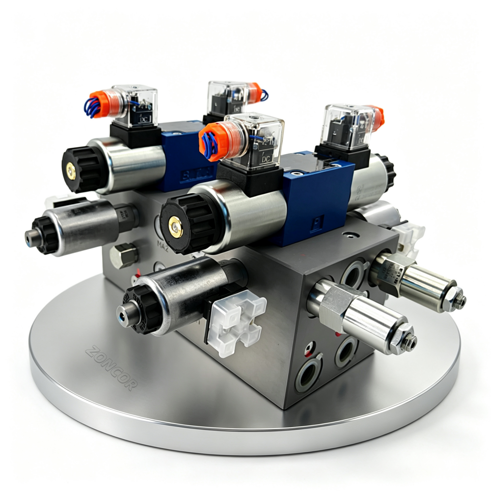 OEM Custom Hydraulic Integrated Valve Group,ZONCOR SHOP,OEM Custom Hydraulic Integrated Valve Group