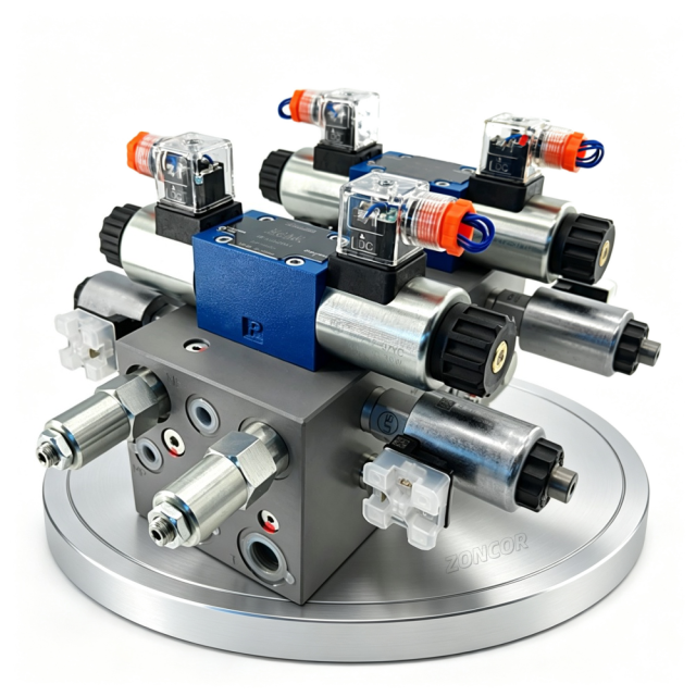 OEM Custom Hydraulic Integrated Valve Group,ZONCOR SHOP,OEM Custom Hydraulic Integrated Valve Group