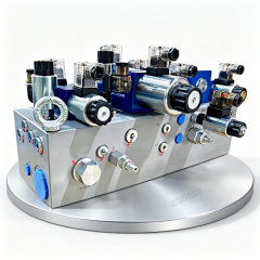Zoncor Custom Hydraulic Cartridge Manifold Block,ZONCOR SHOP,Zoncor Custom Hydraulic Cartridge Manifold Block