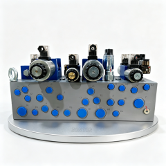 Zoncor Custom Hydraulic Cartridge Manifold Block,ZONCOR SHOP,Zoncor Custom Hydraulic Cartridge Manifold Block