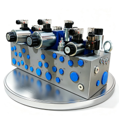 Zoncor Custom Hydraulic Cartridge Manifold Block,ZONCOR SHOP,Zoncor Custom Hydraulic Cartridge Manifold Block