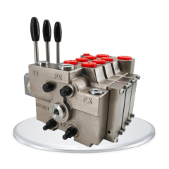 ZONCOR Custom Directional Control Valve with Three Sections,ZONCOR SHOP,ZONCOR Custom Directional Control Valve with Three Sections