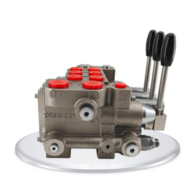 ZONCOR Custom Directional Control Valve with Three Sections,ZONCOR SHOP,ZONCOR Custom Directional Control Valve with Three Sections