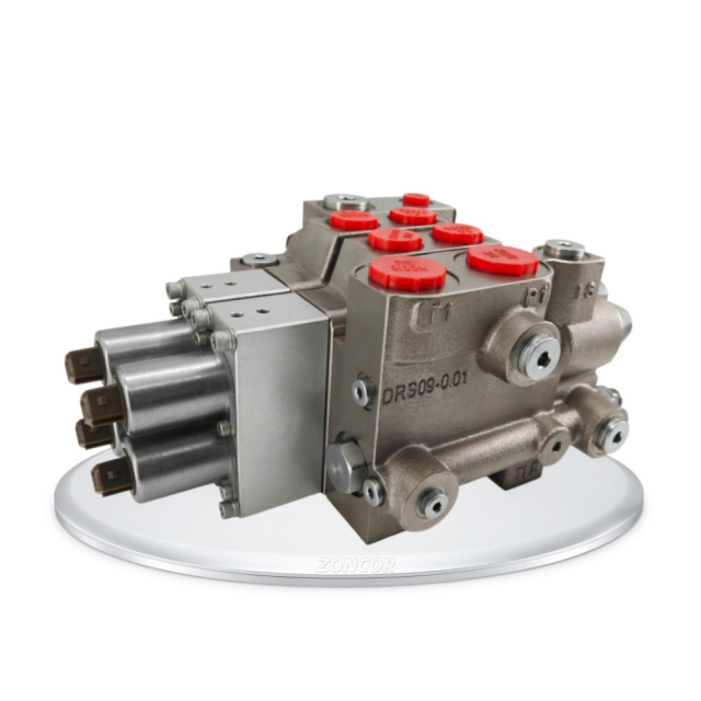 Custom Sectional Directional Control Valve with Load-Sensing & Post-Compensated,ZONCOR SHOP,Custom Sectional Directional Control Valve with Load-Sensing & Post-Compensated