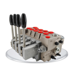 Four Sections Directional Control Valve with Competitive Price,ZONCOR SHOP,Hydraulic Sectional Directional Control Valve for Various Applications