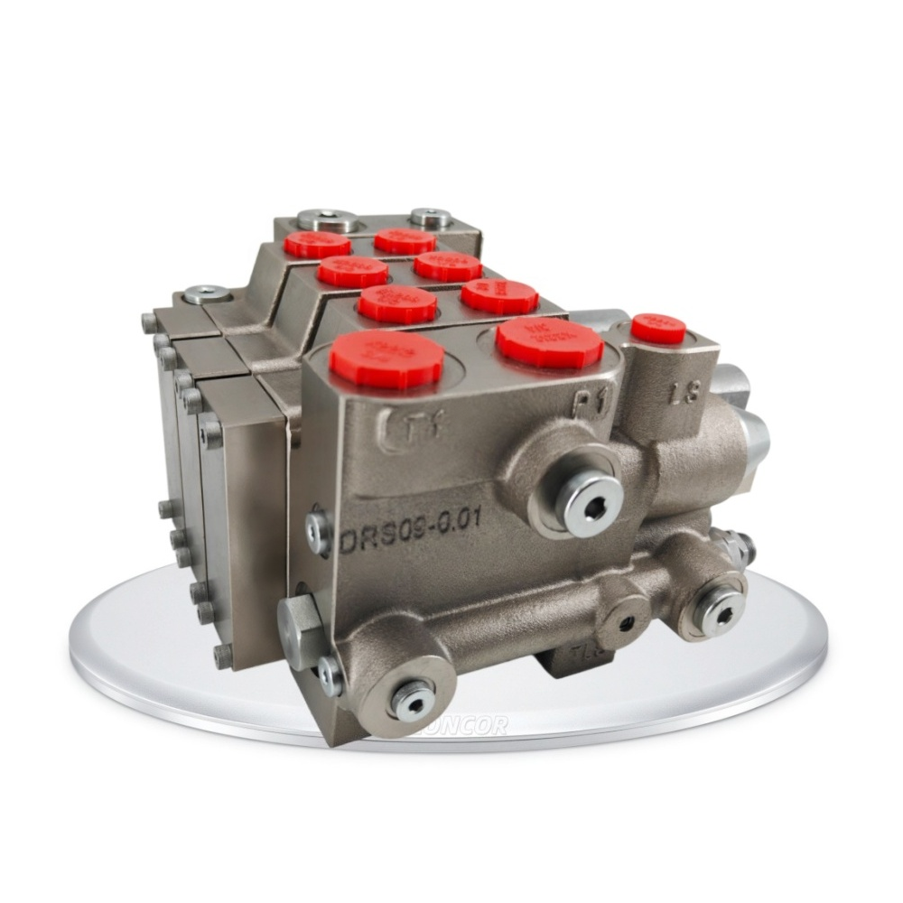 ZONCOR Custom Directional Control Valve with Three Sections,ZONCOR SHOP,ZONCOR Custom Directional Control Valve with Three Sections
