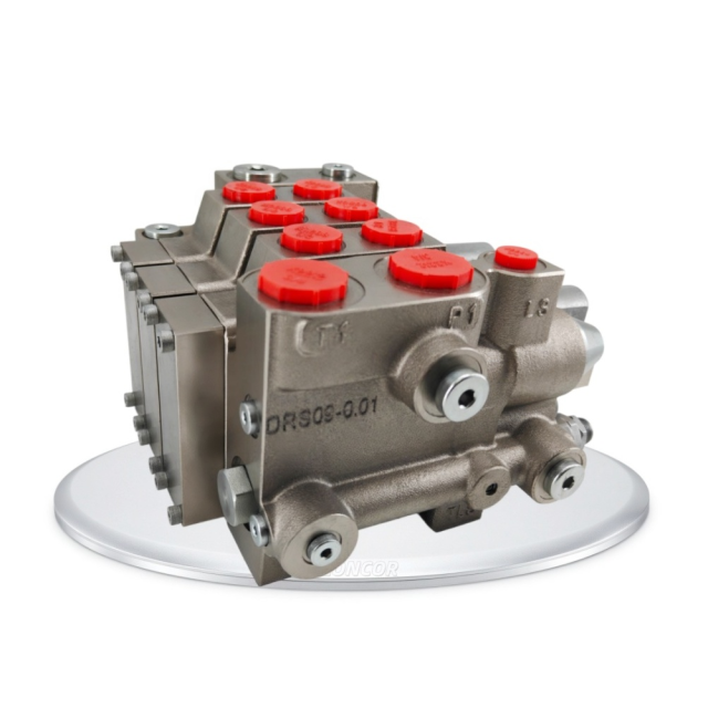ZONCOR Custom Directional Control Valve with Three Sections,ZONCOR SHOP,ZONCOR Custom Directional Control Valve with Three Sections