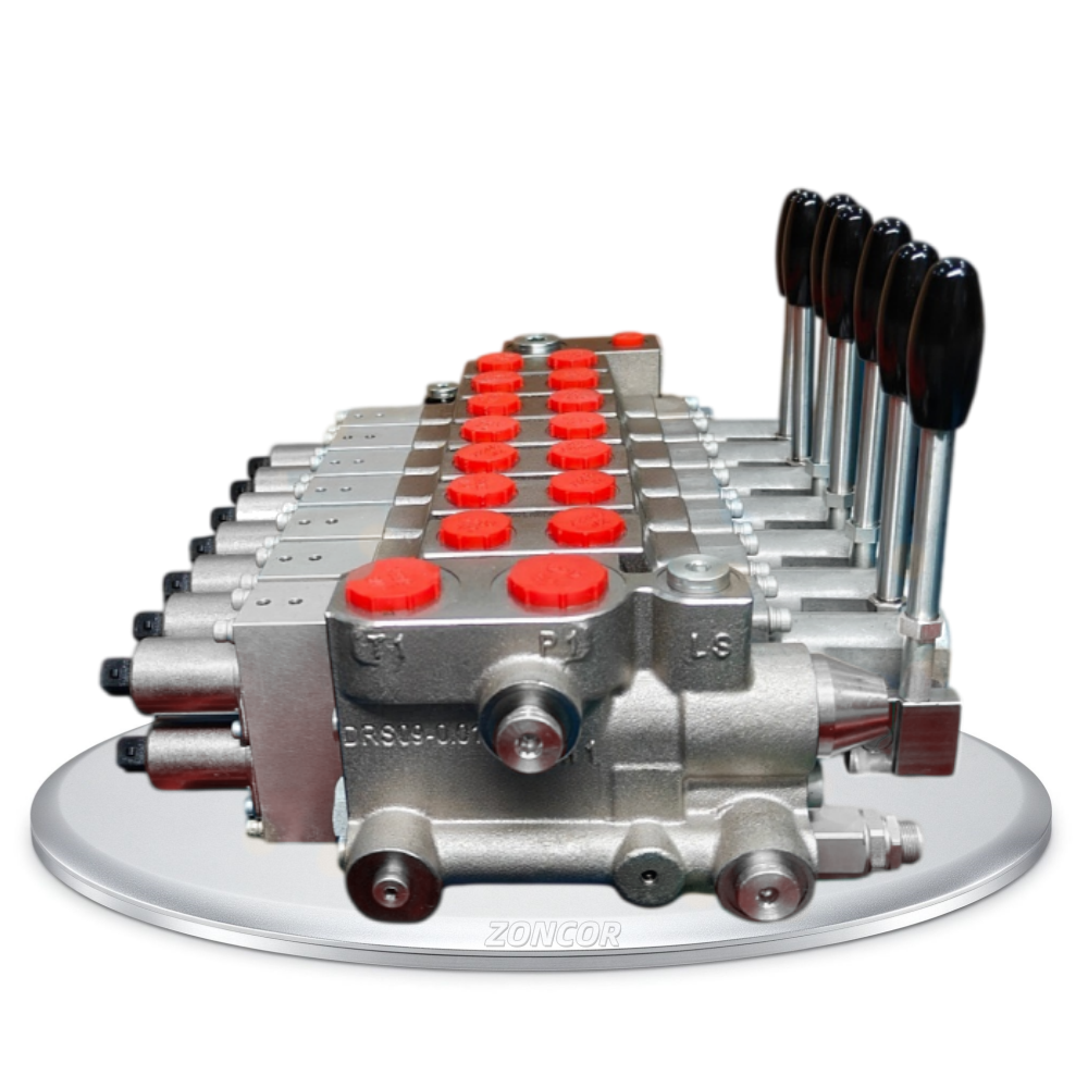 ZONCOR Hydraulic Sectional Directional Control Valve with Seven Sections,ZONCOR SHOP,ZONCOR Hydraulic Sectional Directional Control Valve with Seven Sections