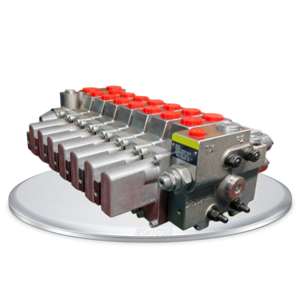 ZONCOR Hydraulic Sectional Directional Control Valve with Seven Sections,ZONCOR SHOP,ZONCOR Hydraulic Sectional Directional Control Valve with Seven Sections