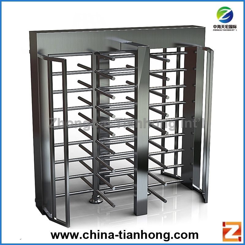 Construction Turnstiles Double Full Height Turnstile