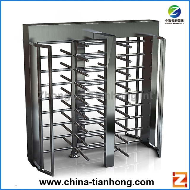 Construction Turnstiles Double Full Height Turnstile