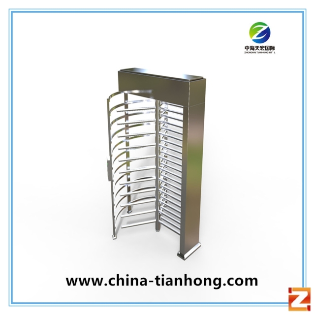 Card Reader Security Access Control Full Height Turnstile