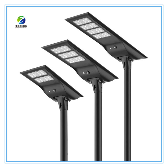 2023 New Solar Street LED Light Outdoor IP65 with Motion Sensor Control