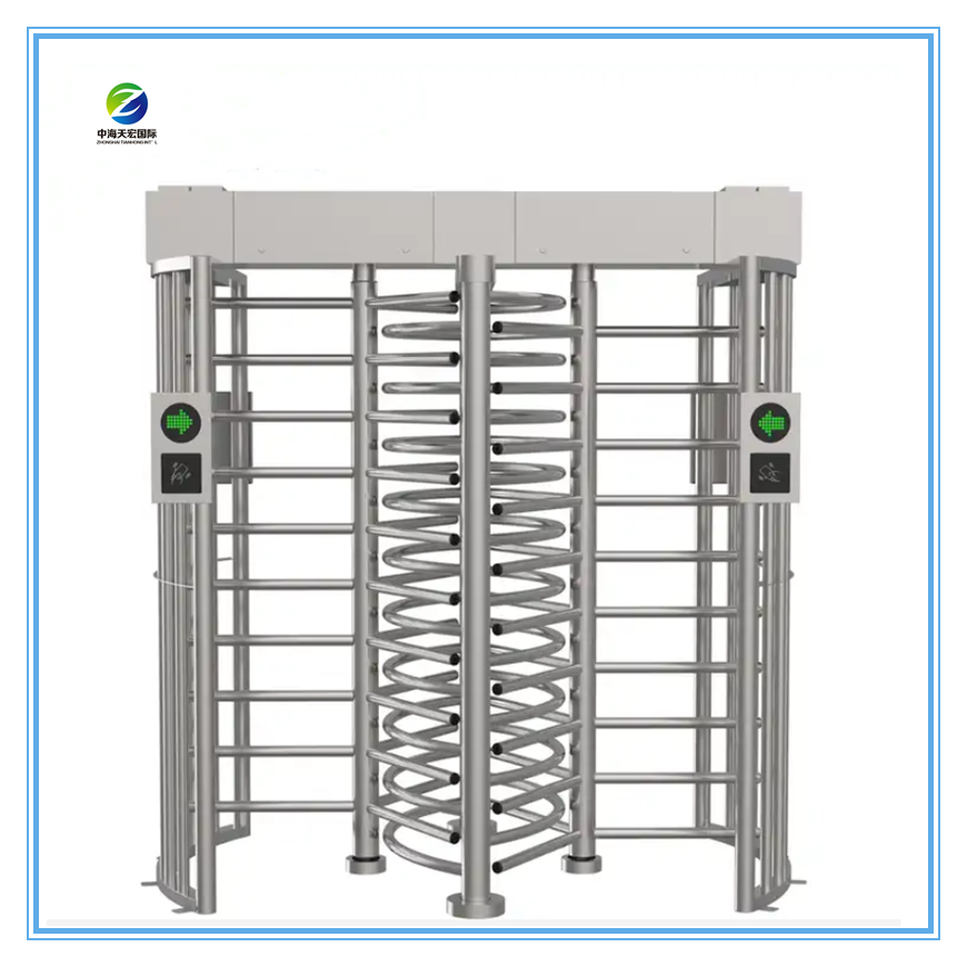Full Height Turnstile Gate price Double Lane Pedestrian Full Height Turnstile