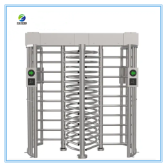 Full Height Turnstile Gate price Double Lane Pedestrian Full Height Turnstile