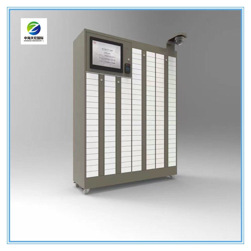 Hot Sale Intelligent Cell Phone Cabinet Locker with Face Recognition Control