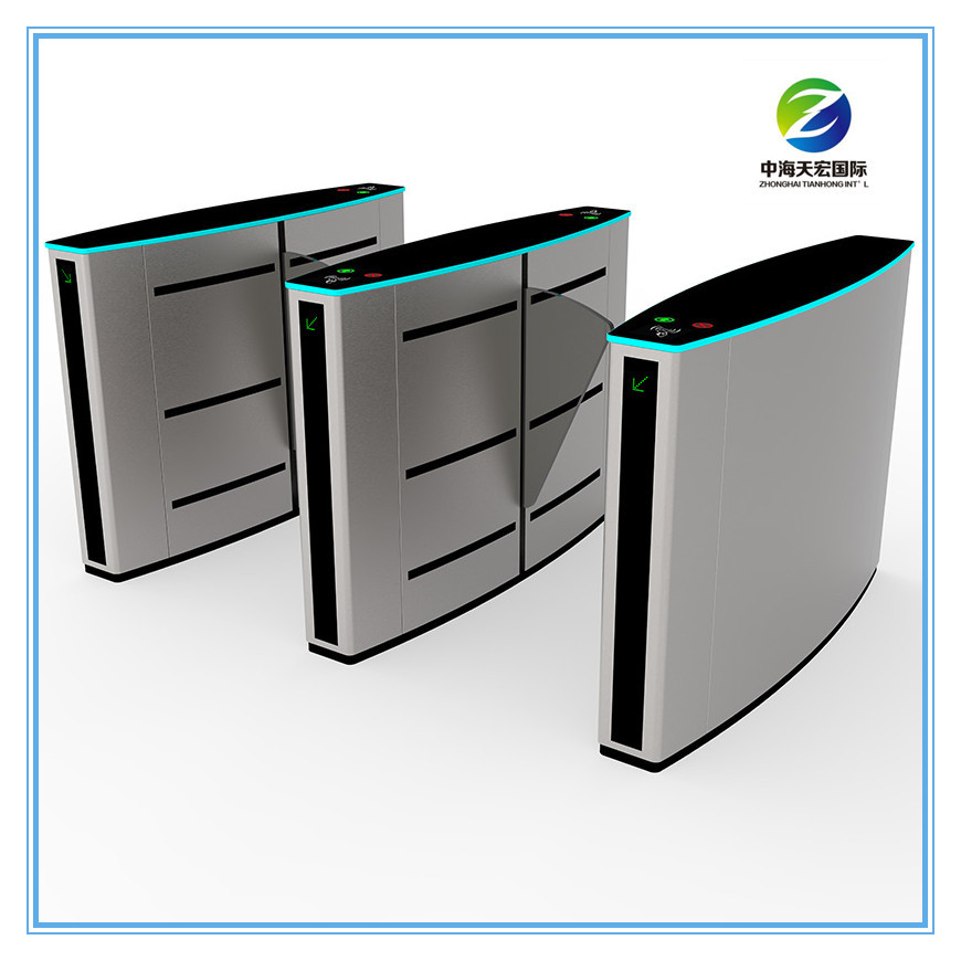Optical Flap Barrier Gate Turnstile TH-FGB244