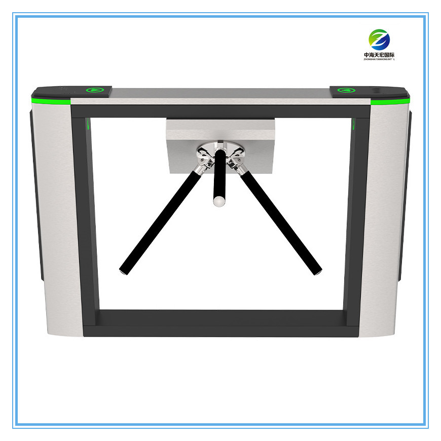 Pedestrian Access Control Slim Tripod Turnstile for Access Control Building