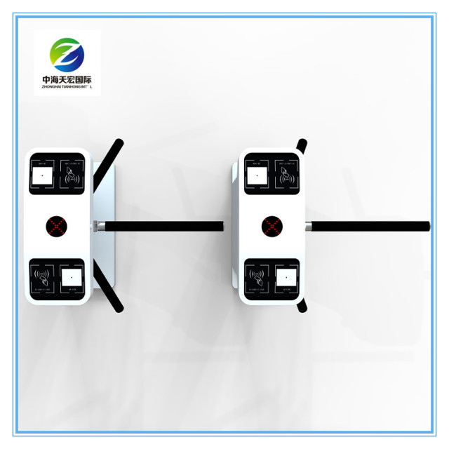 Smart Lock Push Button & Face Recognition Controlled Vertical Tripod Turnstile