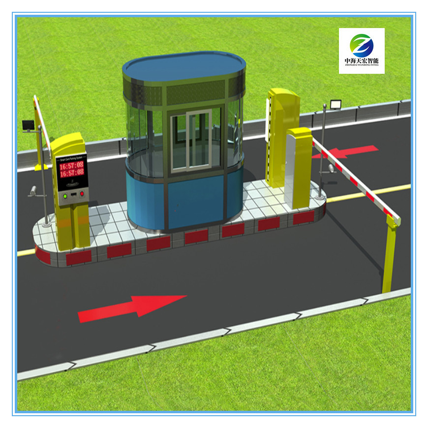 Smart Parking Management System Boom Barrier
