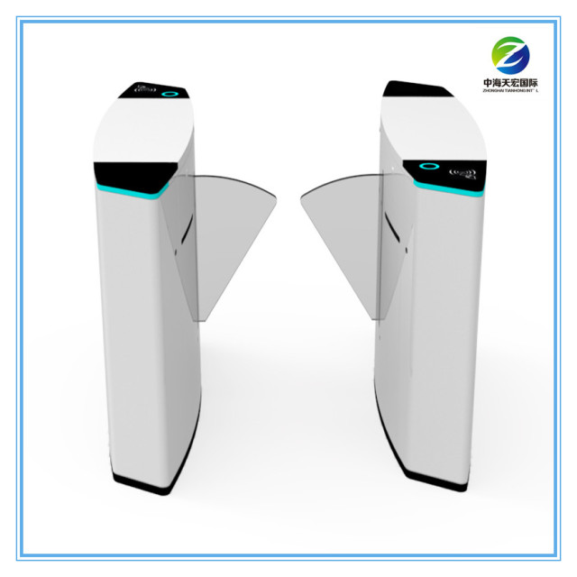 High Speed Biometric Flap Barrier Turnstile TH-FGB301