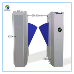 High Valued Cost Flap Barrier Turnstile