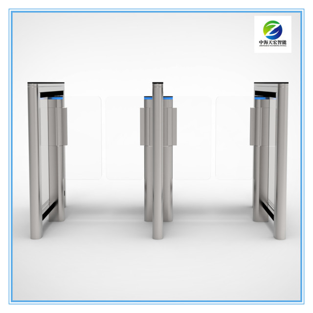 Auto Electronic Turnstiles Gate Secure Facial Recognition Speed Gate Turnstile
