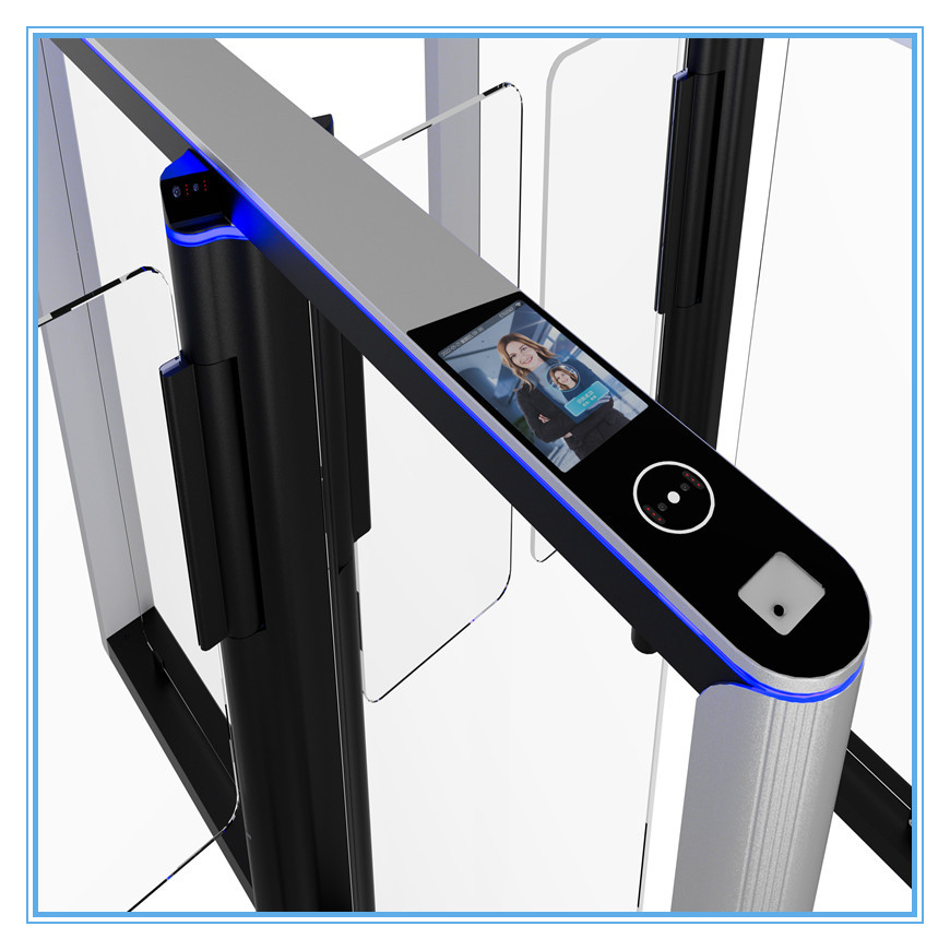 Super Slim Speed Gate with Palmprint Face Recogintion RFID Card Controller