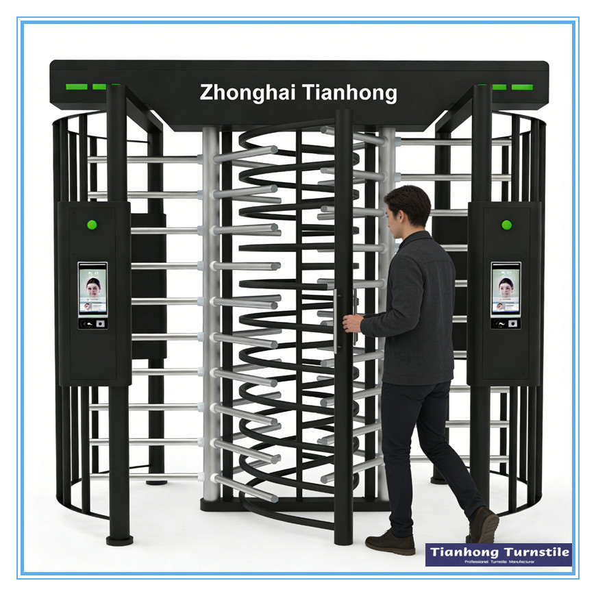 2026 China Made New Double Door Full Height Turnstile for Outdoor