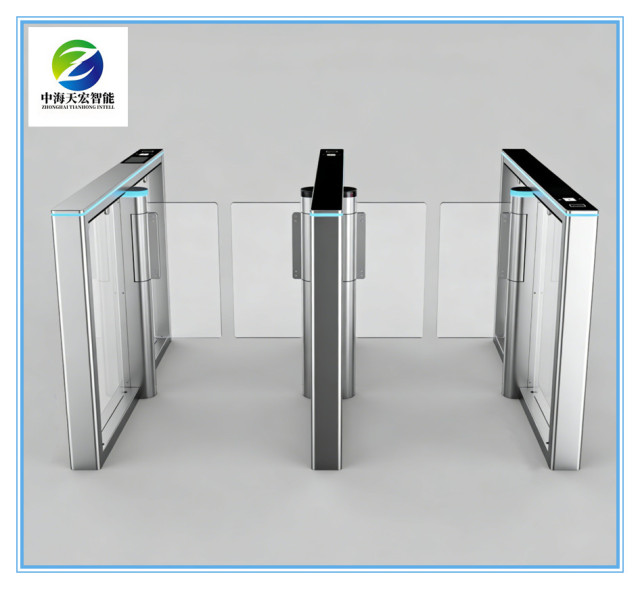 2026 China New Made Super Luxury Speed Gate Turnstile with Face ID & Barcode Controller