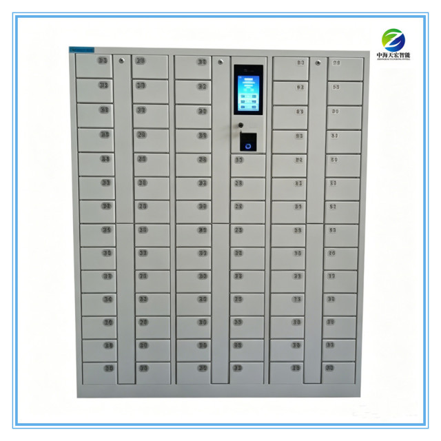 Smart Fingerprint Recognition Locker for Employee Phone Storage