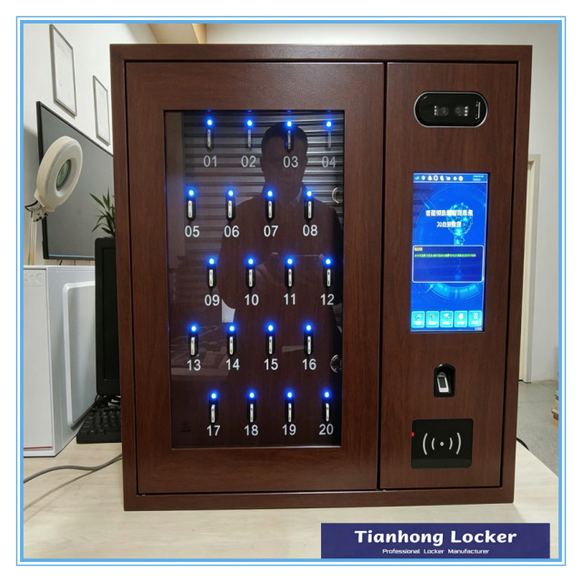 Biometric & RFID Controlled Intelligent Key Locker for Public