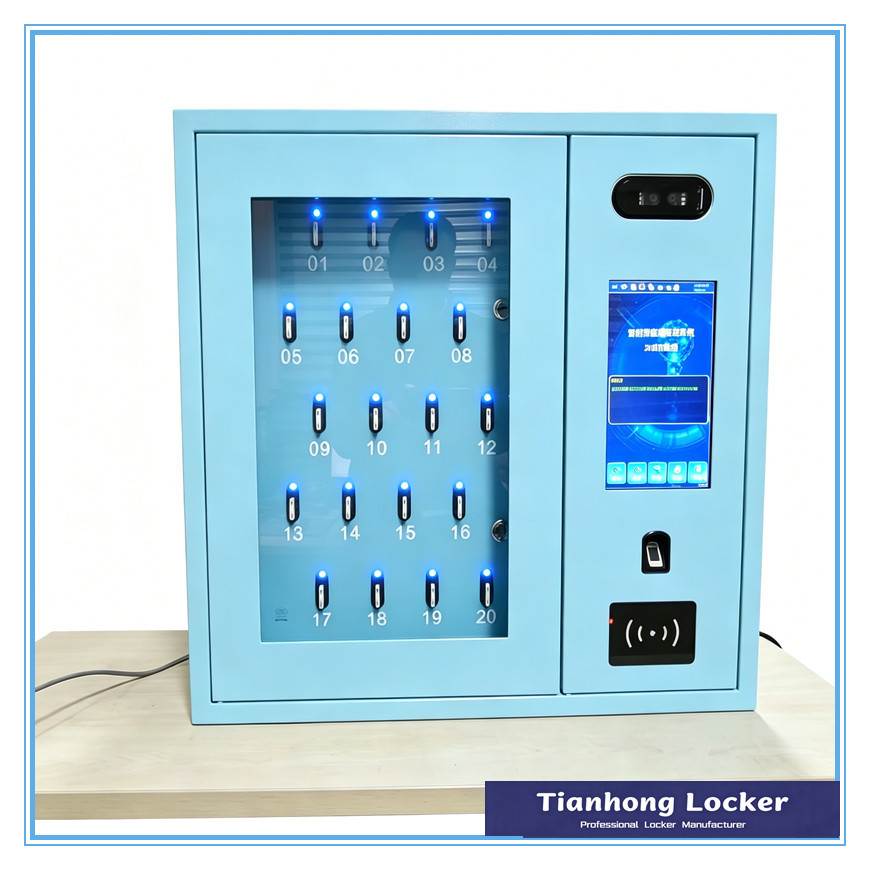 Biometric & RFID Controlled Intelligent Key Locker for Public