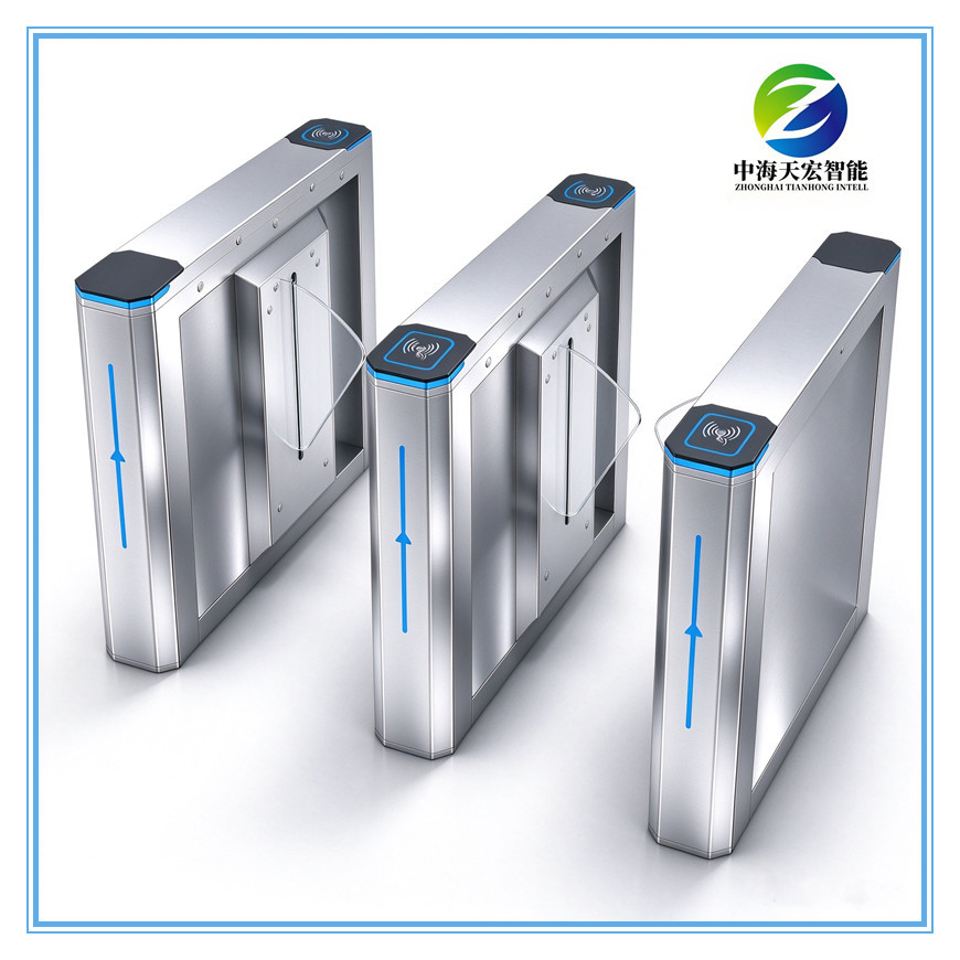Stainless Steel Swing Turnstile Gate, RFID Card Access Control Barrier for Office Building Entrance,http://www.china-tianhong.com,Stainless Steel Swing Turnstile Gate, RFID Card Access Control Barrier for Office Building Entrance-http://www.china-tianhong.com