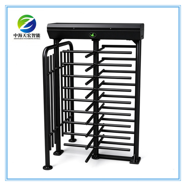 Outdoor Full Height Turnstile,http://www.china-tianhong.com,Outdoor Full Height Turnstile with Biometric Controller