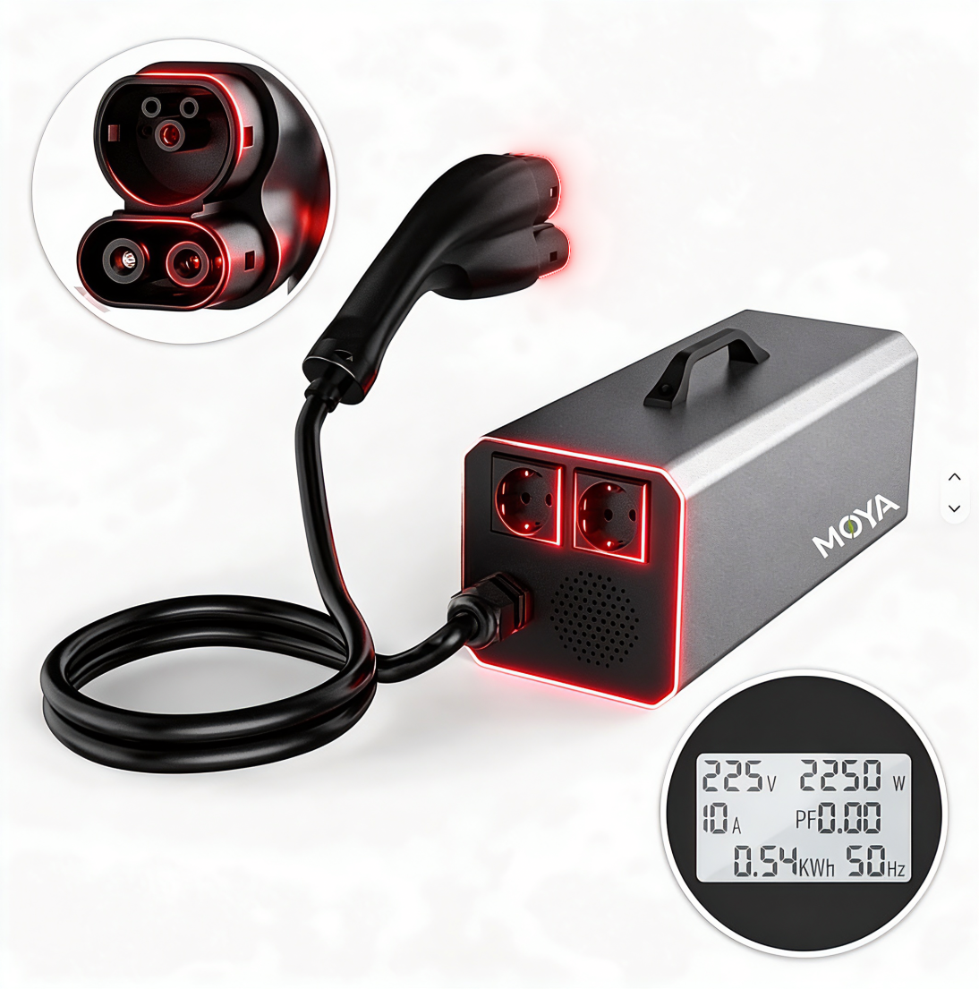 CCS2 V2L EV Discharge Device, No Factory V2L Required, EV Mobile Power Station