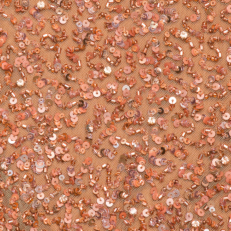 Sequined prom mini dress
