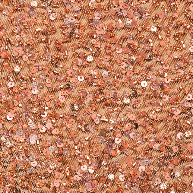 Sequined prom mini dress