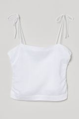 Draped strappy top