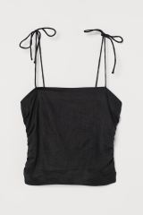 Draped strappy top