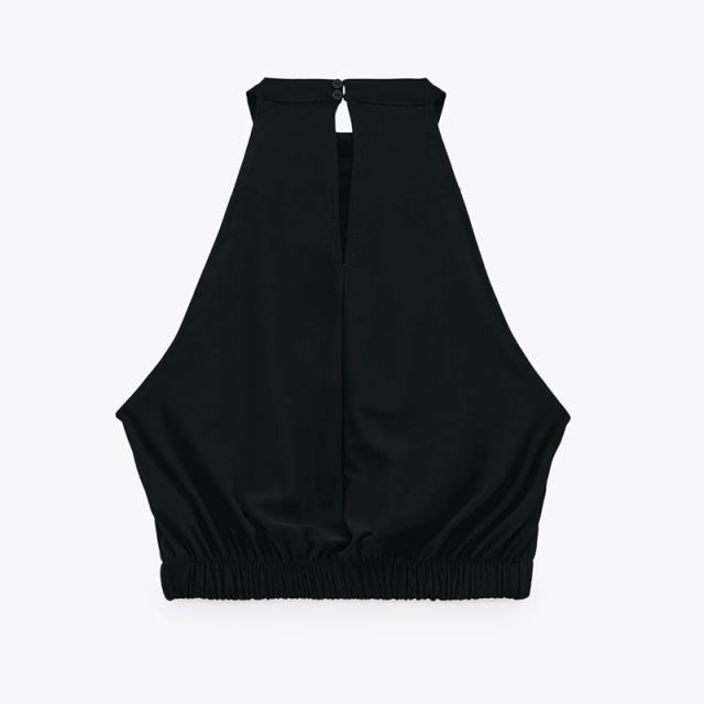 Flowing shorts & flowing halter top