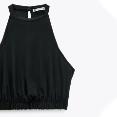 Flowing shorts & flowing halter top