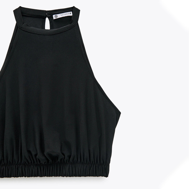 Flowing shorts & flowing halter top