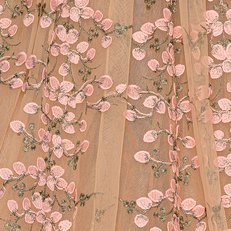 Flower long dress