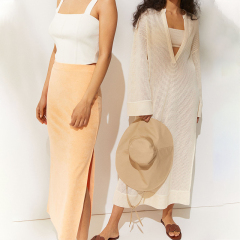 Kaftan and top
