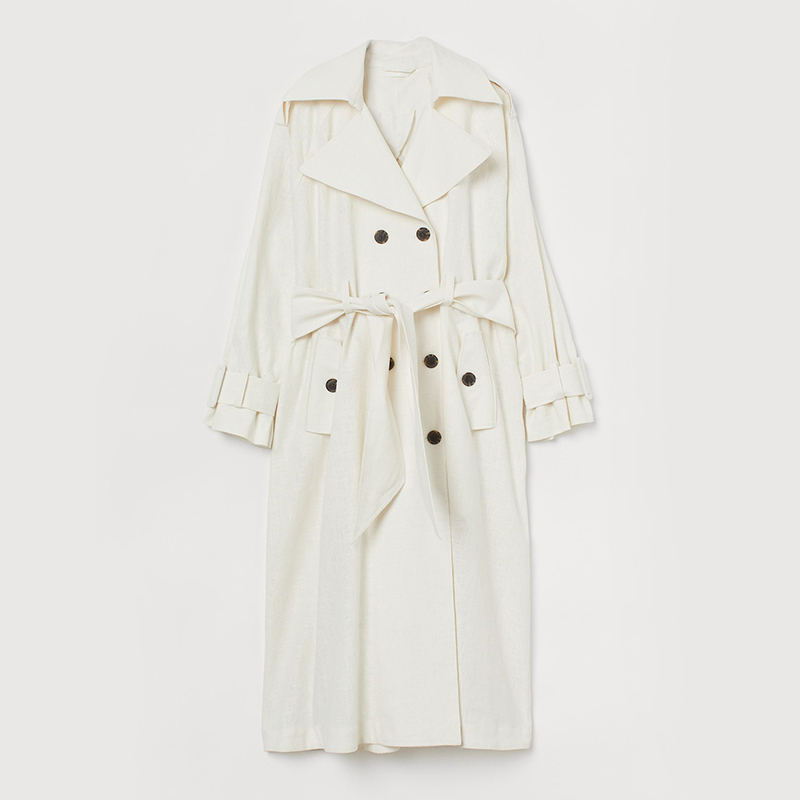 Oversized trench coat